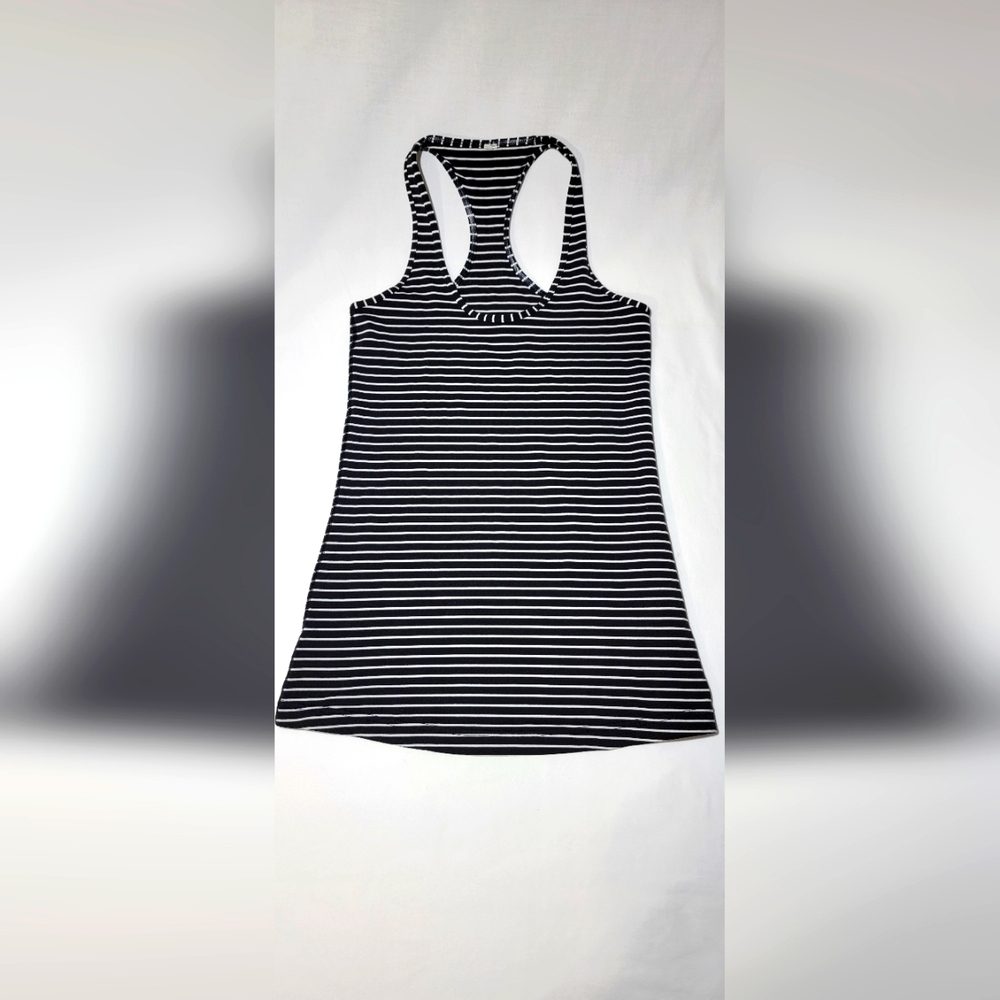 Lululemon Black and White Cool Racerback